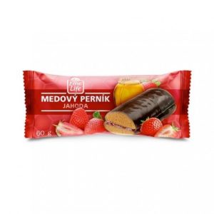 Pernik s jahodovou náplňou 60g Fine Life