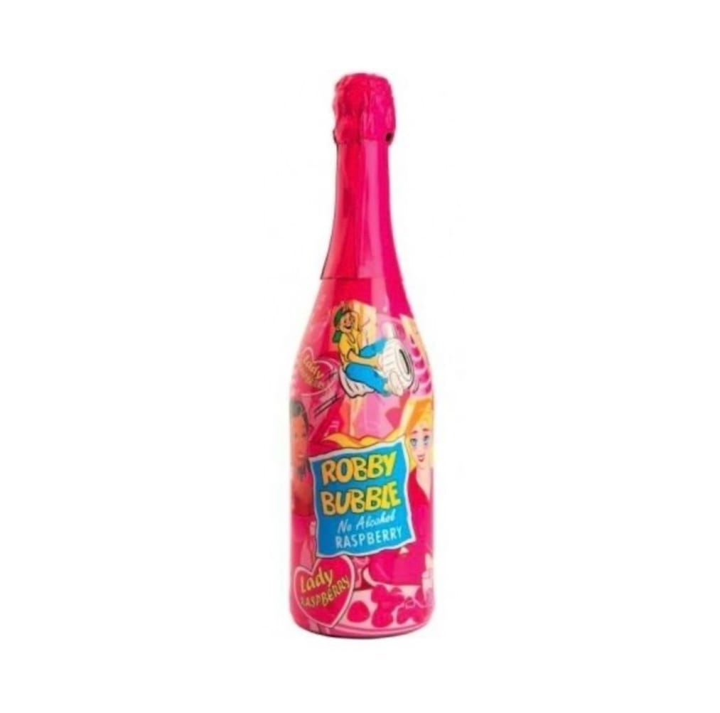 ROBBY BUBBLE DETSKE SAMPANSKE MALINA 0.75 L