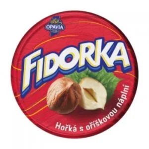 FIDORKA DARK CHOC. HAZELNUT 30G (RED)