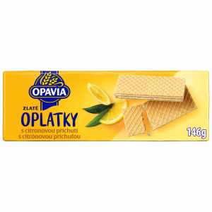 Opavia Oplatky s citrónovou príchuťou Oblátky Balenie 146 g - Image 1