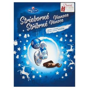 Figaro Strieborne Vianoce figúrky z mliečnej čokolády 430 g - Image 1